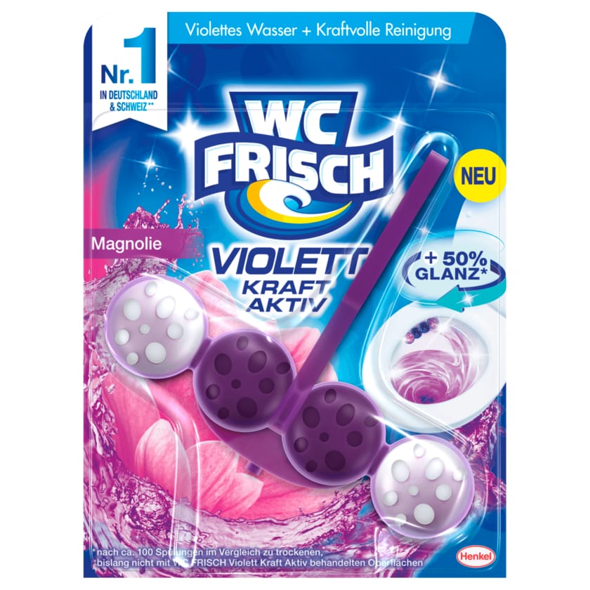 WC Frisch Kraft-Aktiv Violett Magnolie 50g